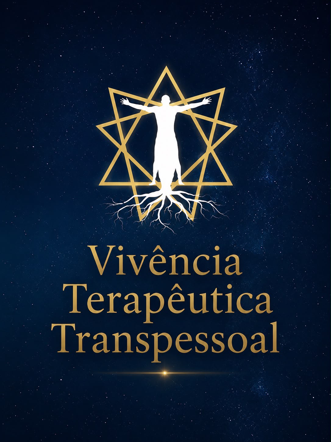 Mãos em gesto contemplativo sob folhas iluminadas